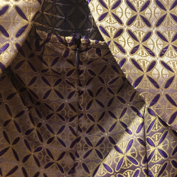 Willa Purple Party Dress - Picture 4 of 7